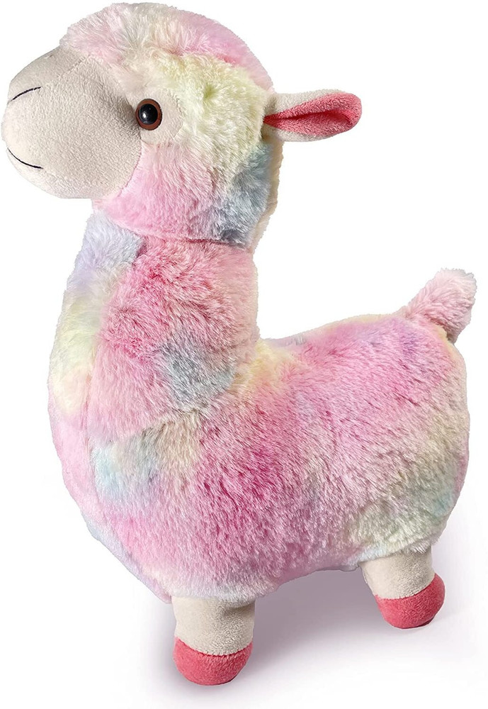 AVSHUB Standing Rainbow Alpaca Soft Stuffed Animal Cute Toy for Kids 20 cm Standing Rainbow Alpaca Soft Stuffed Animal Cute Toy for Kids Buy Alpaka toys in India. shop