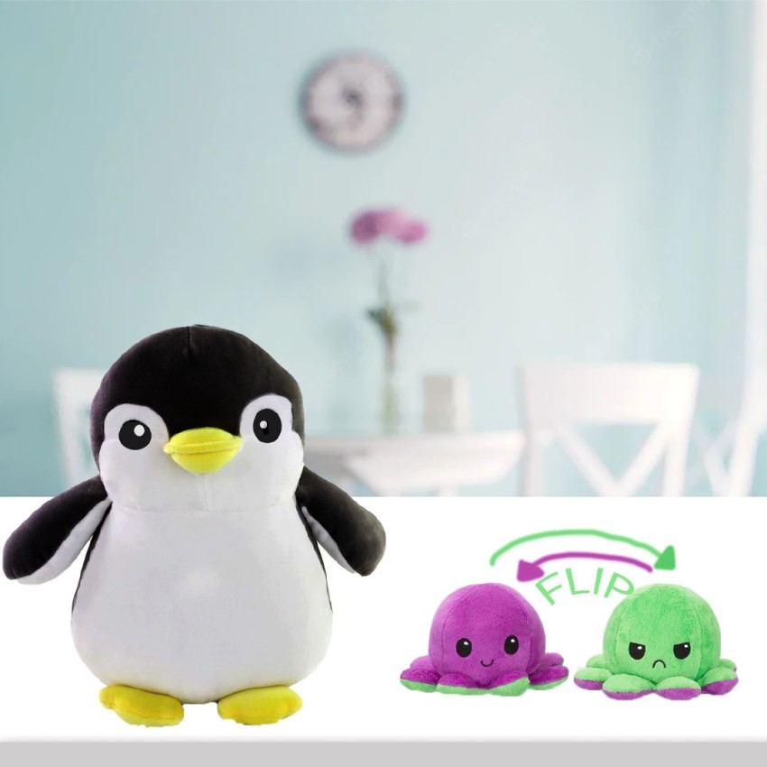 green penguin plush