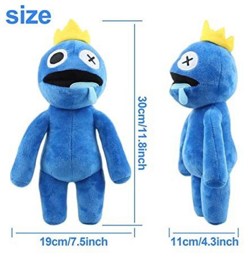 TechMax Solution Rainbow Friends Plush Blue - 20 inch - Rainbow