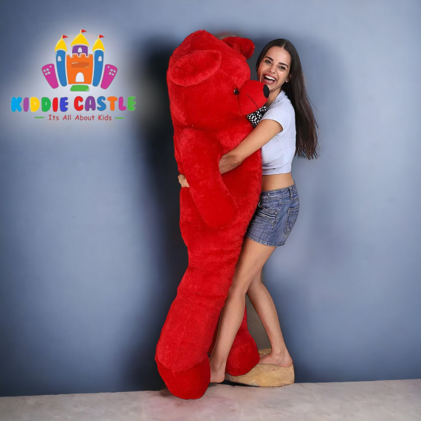 Kiddie Castle Teddy Bear Red Colors Size 3 Feet 36 inch
