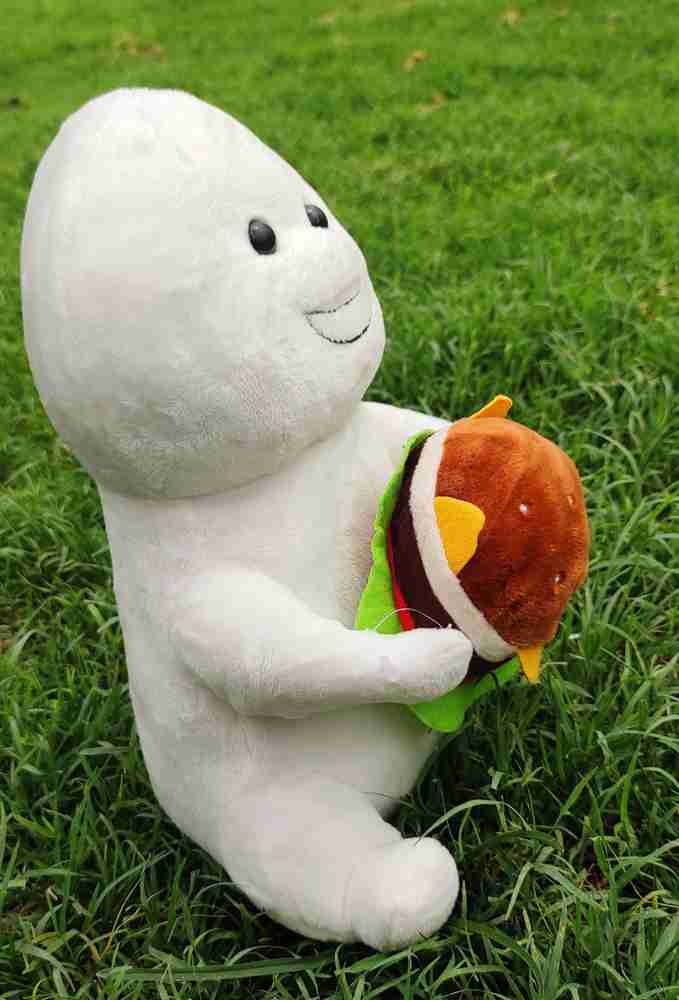 Daizy S Super Quality Korean Plush Fat Jibang Burger Borgar Soft Stuffed Toy For Kids 25 cm Super Quality Korean Plush Fat Jibang Burger Borgar Soft Stuffed Toy For Kids