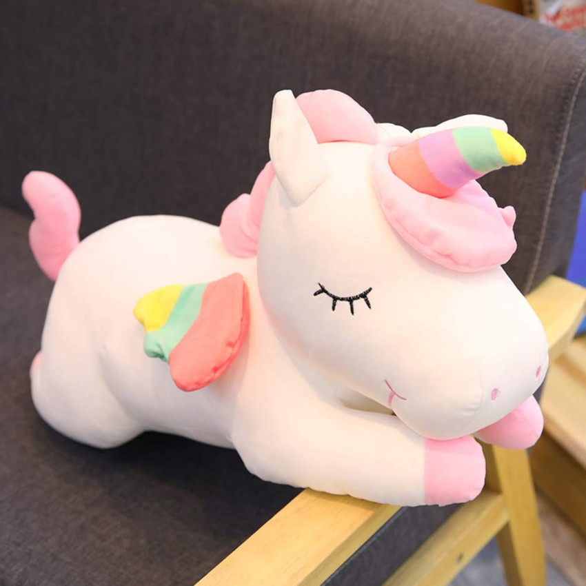 Rainbow unicorn clearance teddy bear