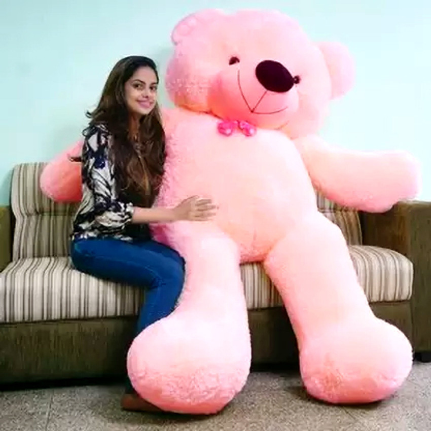 Osjs 7 feet teddy bear for girl teddy bear pink 84 inch 220 cm