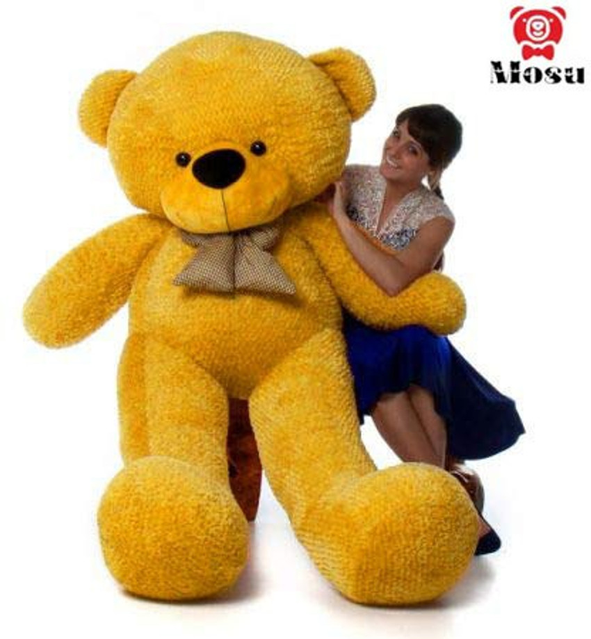 Giant yellow teddy bear deals