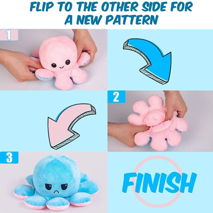 Octopus stuffed top animal pattern
