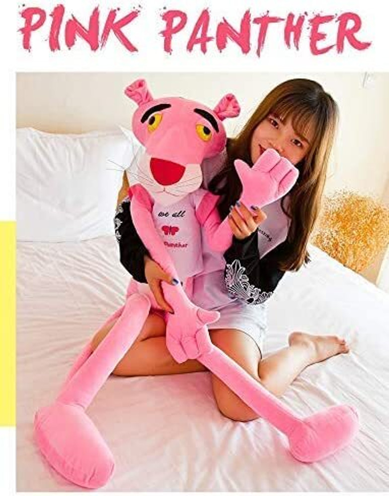 Giant pink deals panther plush