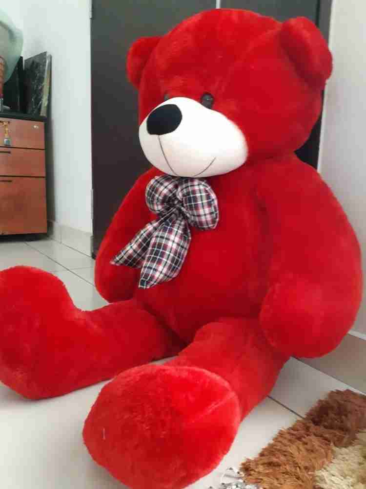 itaCheeHUB Original 5 feet red teddy bear stuffed animal toy gift for girls 150 cm Original 5 feet red teddy bear stuffed animal toy gift for girls Buy Teddy