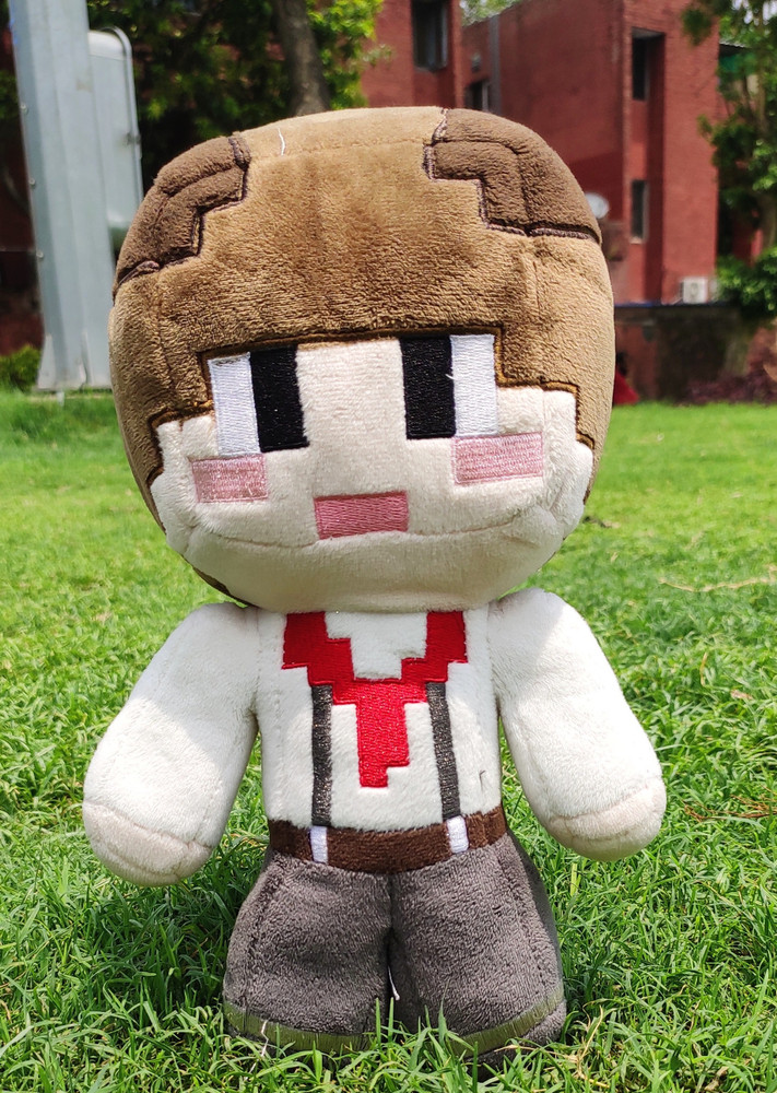 Minecraft Plush Stuffed Animal Toy Doll - 8-14 Inch, Official Mojang Licensed