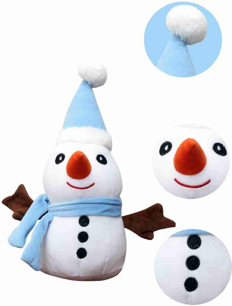 Besties Snowman Plush Toy Stuffed Snowman Animal Christmas Soft Toys for Christmas 35 cm