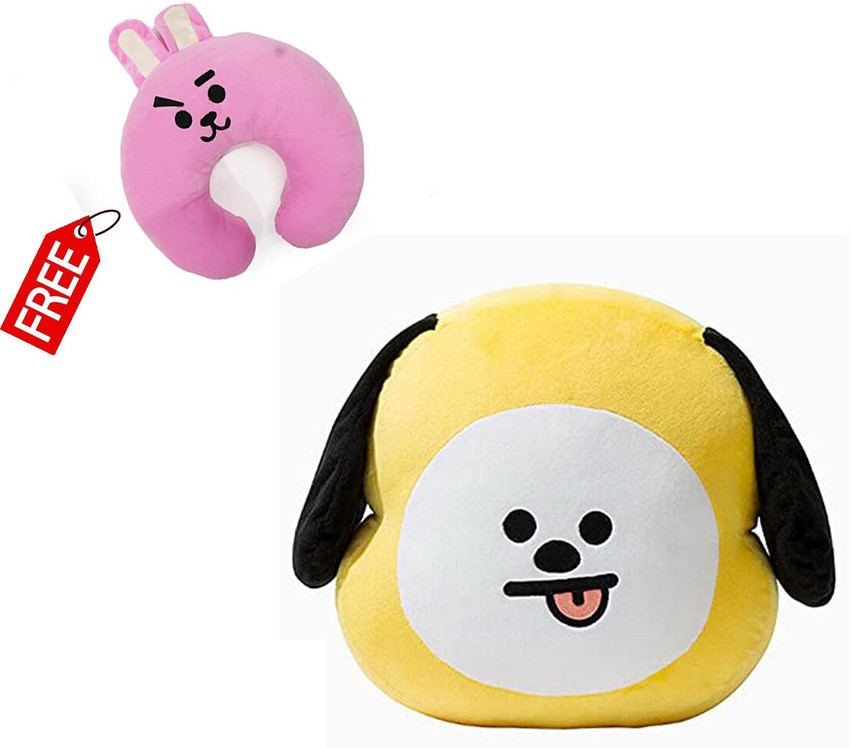 Gifters garden Plush Pillow Stuffed Toy BTS Character BTS21 Chimmy WASHABLE FREE Neck Pillow 40 cm Plush Pillow Stuffed Toy BTS Character BTS21 Chimmy WASHABLE FREE Neck Pillow Buy