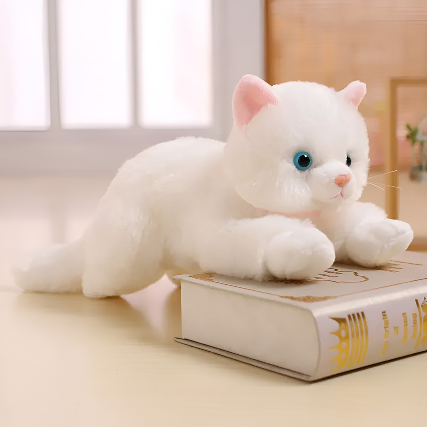 Soft cat plush top