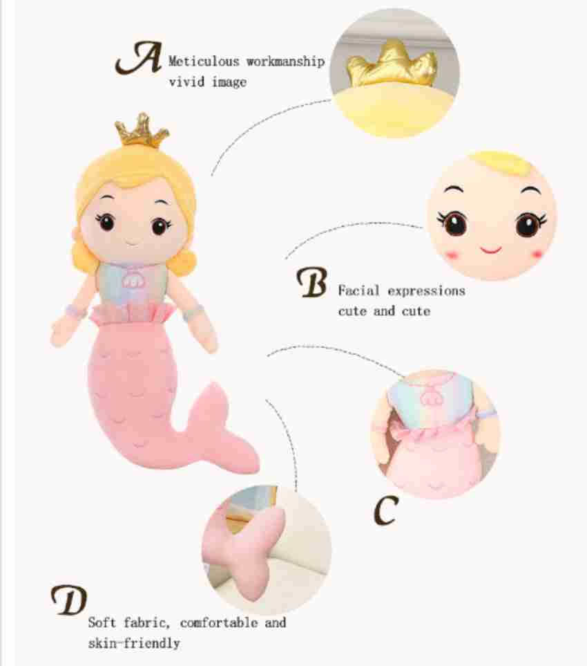Big mermaid doll top