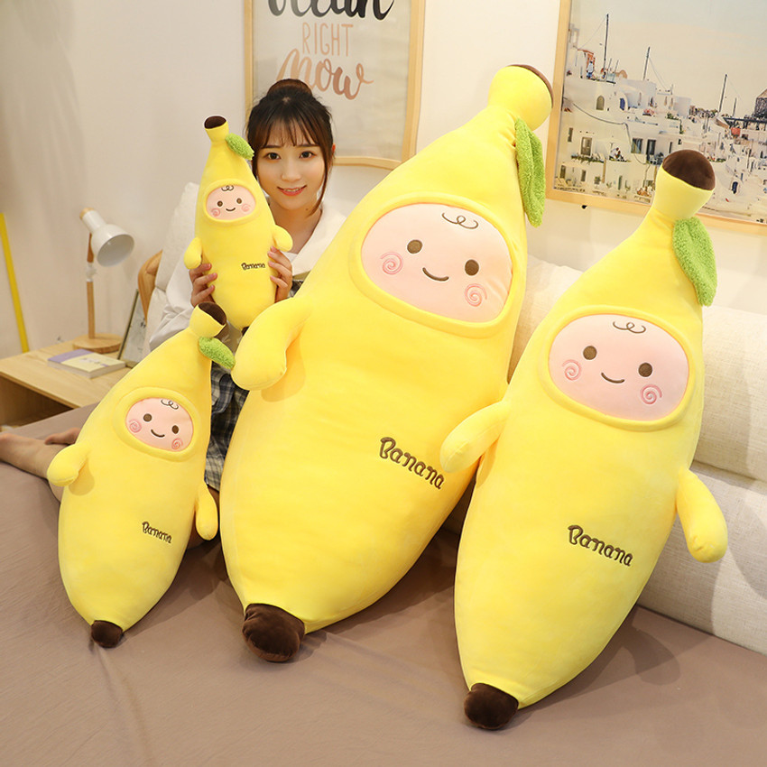 Softnetic Banana Baby Super Soft Toy for Kids Banana baby 35 cm Banana Baby Super Soft Toy for Kids Banana baby Buy Banana Fruit toys in India