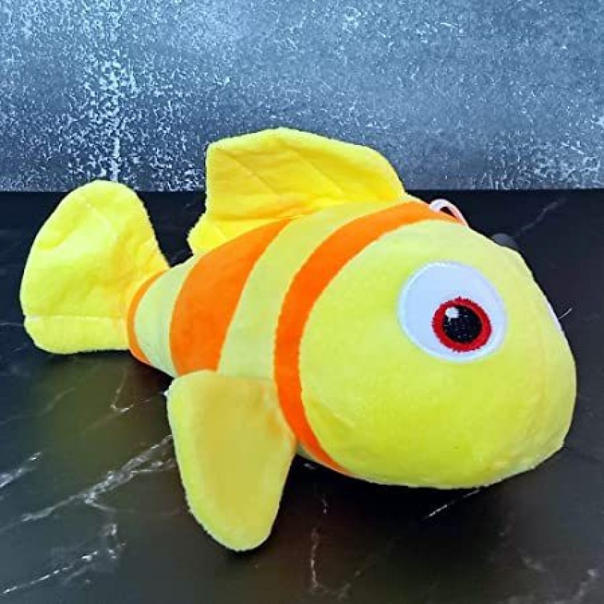 Prince Soft Toys Huggable cute Fish stuff Animal Nemo fish soft toy Cartoon  character - 20 cm - Huggable cute Fish stuff Animal Nemo fish soft toy  Cartoon character . Buy fish
