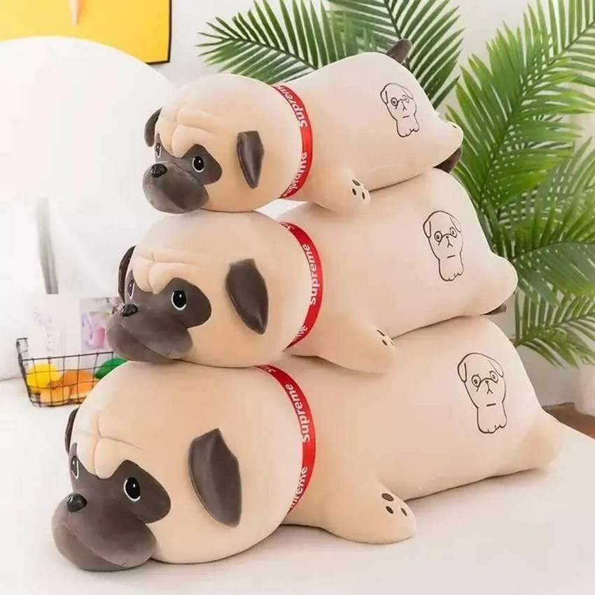 Tickles Cute Pug Dog Soft Stuffed Plush Animal Toy For Kids 40 cm Cute Pug Dog Soft Stuffed Plush Animal Toy For Kids Buy Dog toys in India. shop