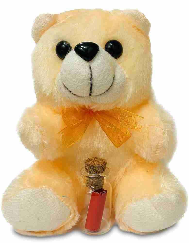 Exciting Lives Teddy With Happy Rakhi Message Bottle 7 cm