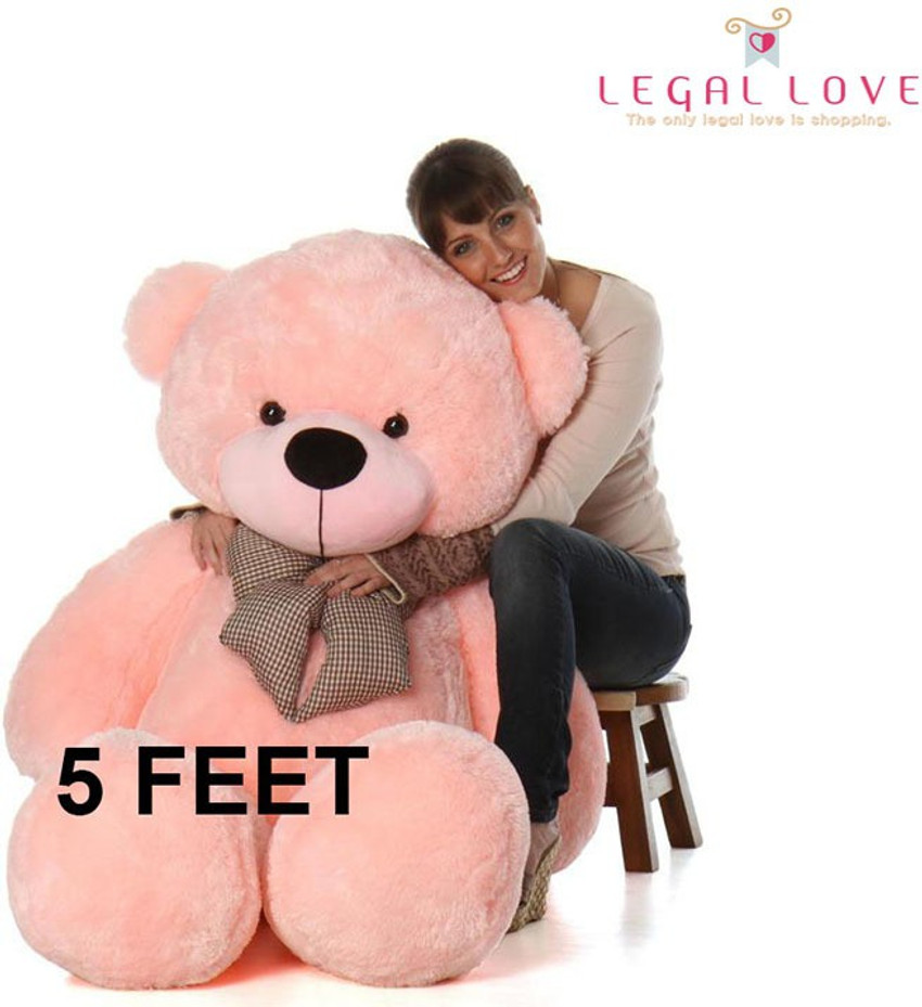 LEGAL LOVE Soft Toys Teddy Bear 5 Feet For Girls Kids Birthday