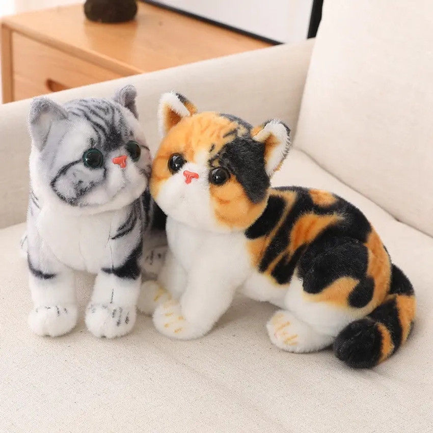 Cuddly cat soft toys hot sale