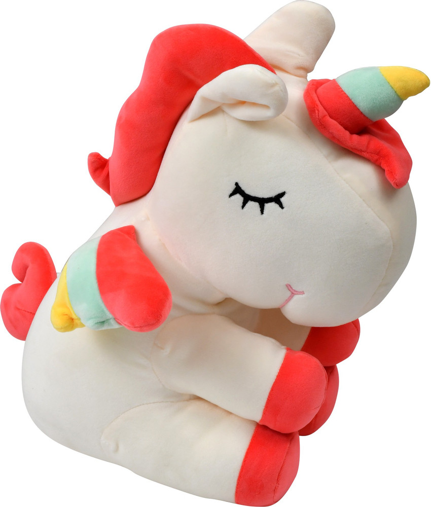 Mumuso Offwhite Unicorn Teddy Bear Soft Plush Toy Cute Design For