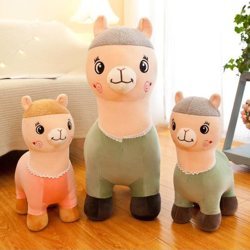 CHUBBY Alpaca Sheep Soft Toy Animal Stuffed Doll for Kids Birthday