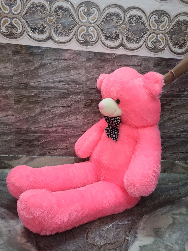 Lovehug 5 Feet Teddy Bear Jumbo 152 cm Pink 152 cm