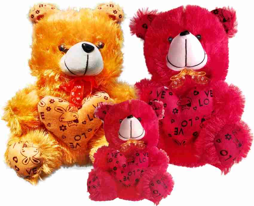 red valentines bear