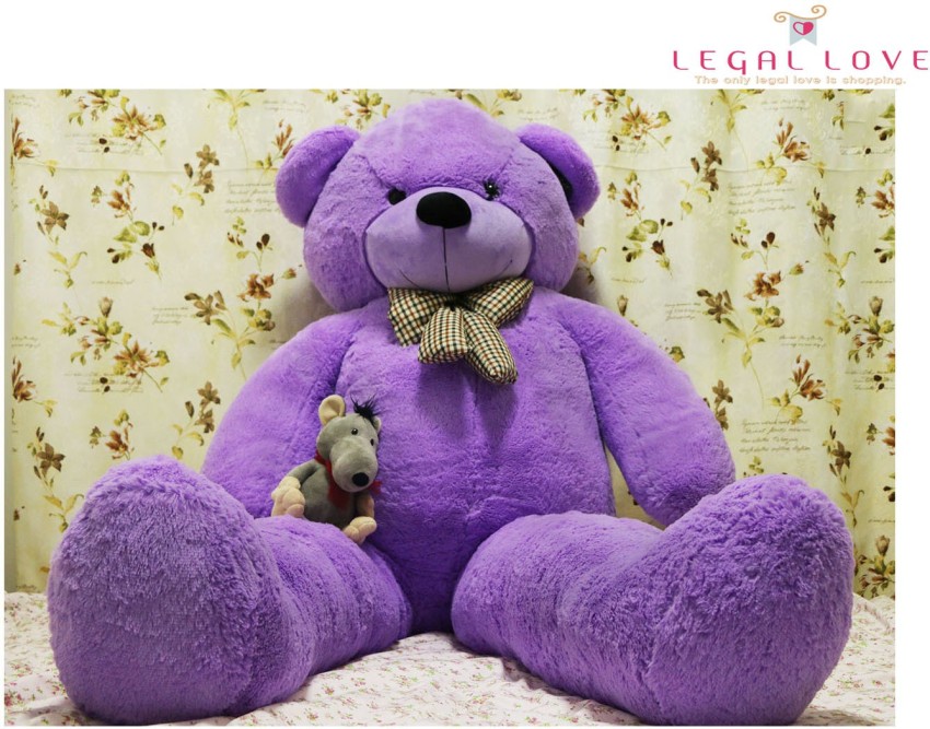LEGAL LOVE Teddy Bears for Kids, Soft Toys, Cute Teddy Bear for Girls, 7  Feet Purple - 84 inch - Teddy Bears for Kids, Soft Toys, Cute Teddy Bear  for Girls, 7