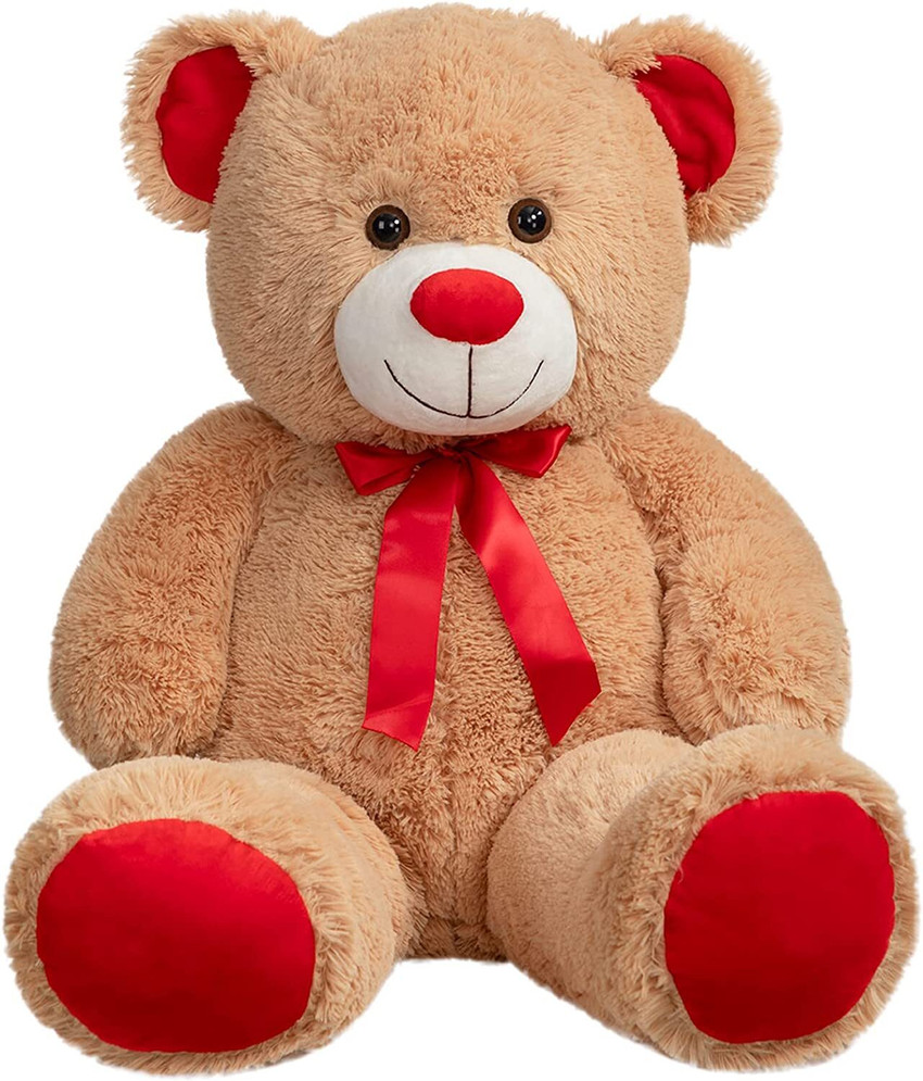 itaCheeHUB toys 4 feet sitting brown teddy bear high quality