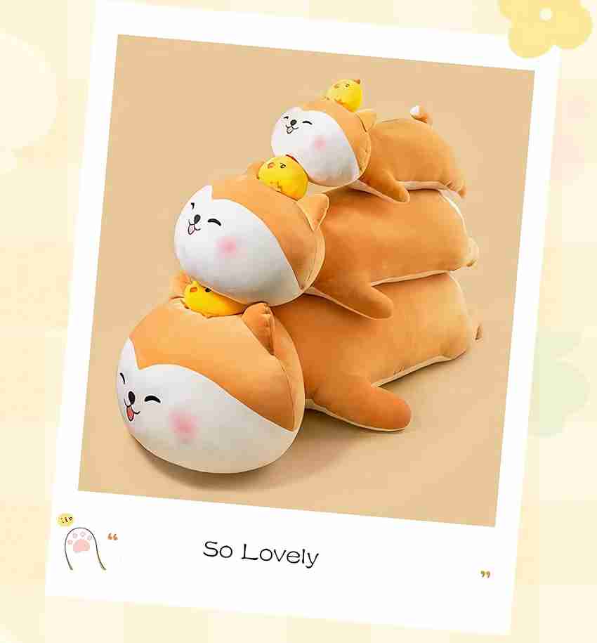 Squishy corgi on sale plush pillow