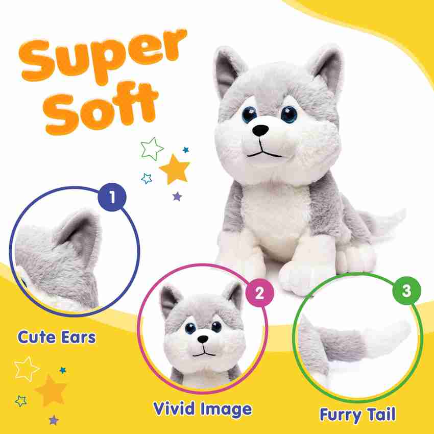 Big husky plush shop