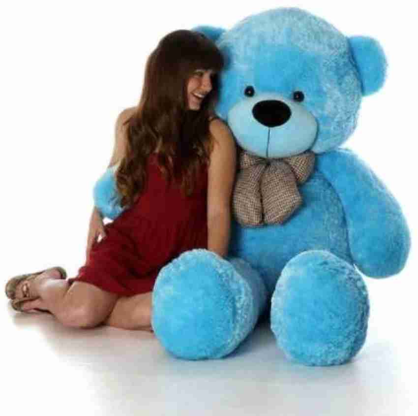 Big blue teddy bear discount