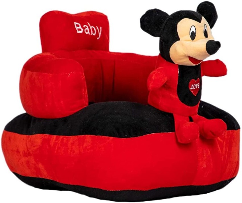 Mickey Mouse Plush Cushion Baby Sofa