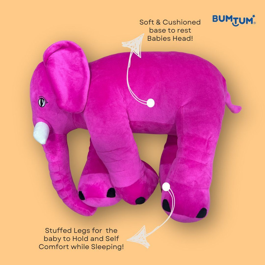 Big plush elephant for baby cheap