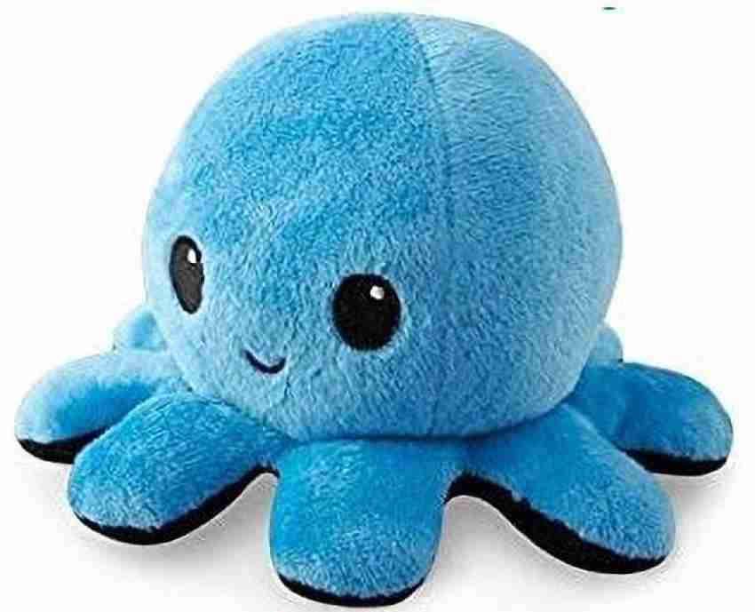 EITHEO Reversible Flip Octopus Plush Stuffed Toy - 20 cm
