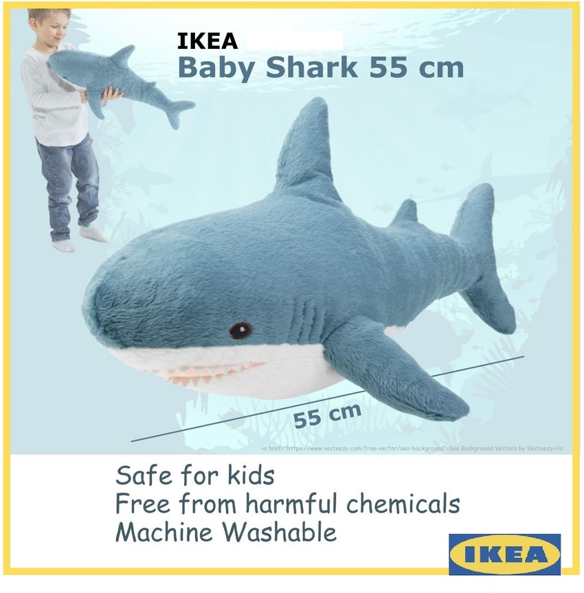 Ikea shark plush toy outlet