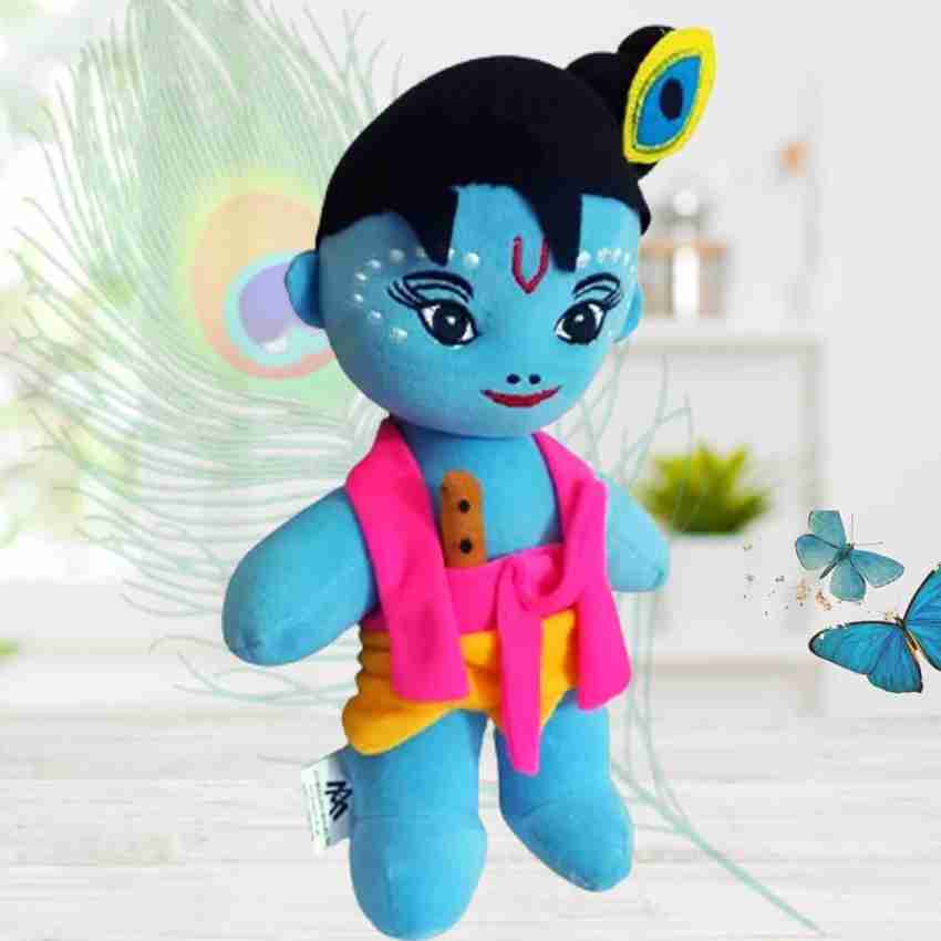 Mallexo Loard Krishna Soft Toy Kids Baby boy Girl Child Soft Toy for Kids Stuffed 36 cm