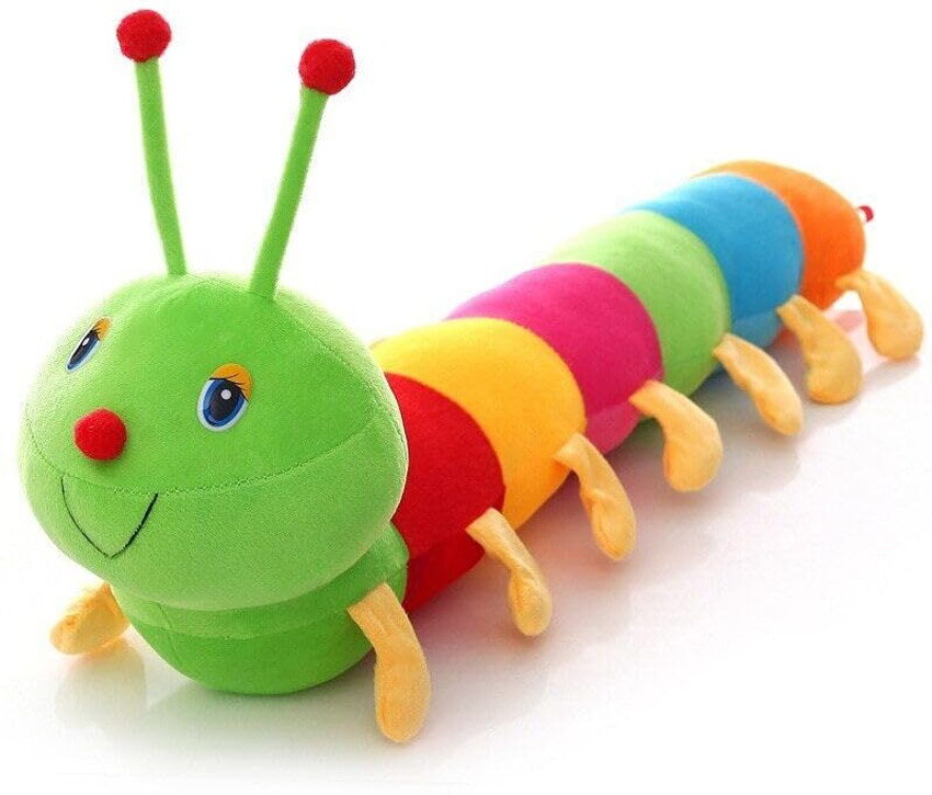 Trendller Caterpillar Soft Toy Animal Birthday Gift for Kids Boys and Girls 60 CM 10 cm Caterpillar Soft Toy Animal Birthday Gift for Kids Boys and Girls 60 CM