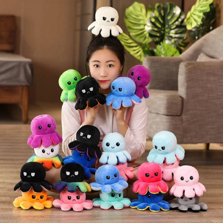 Angry octopus plush store