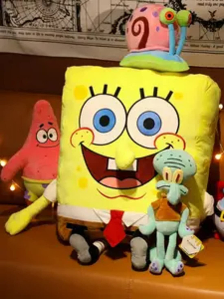 Human size spongebob stuffed toy top