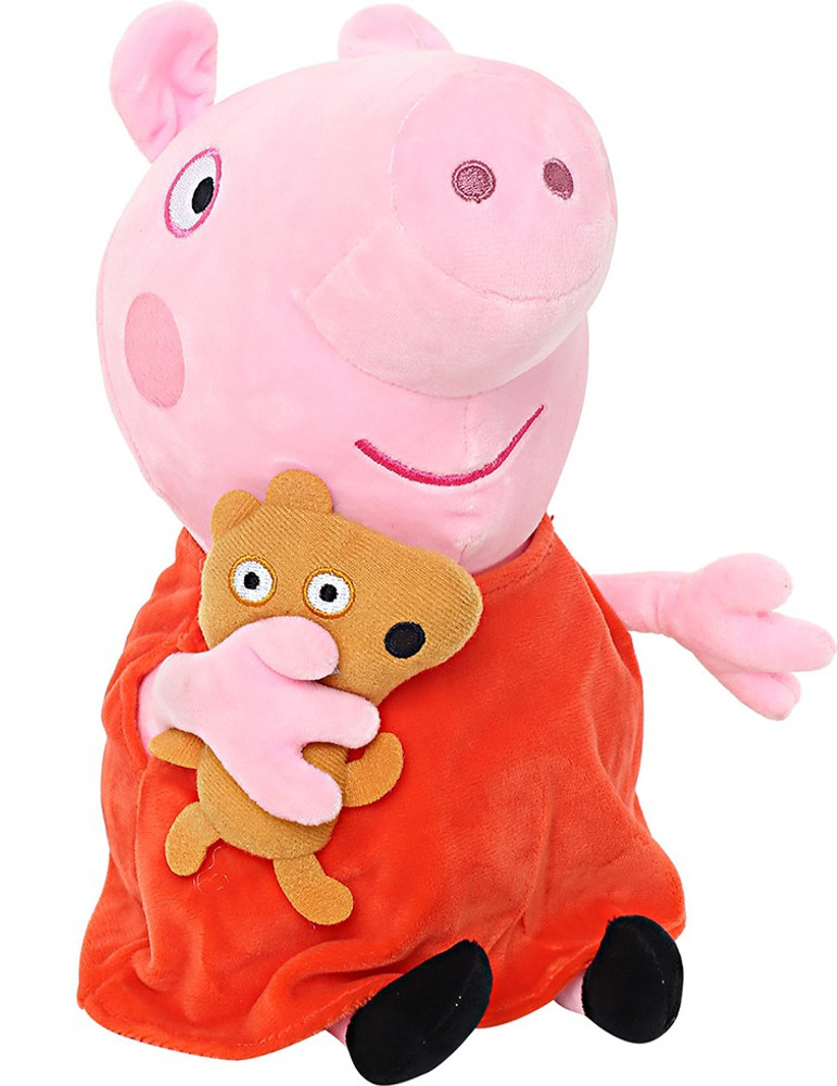 Peppa pig dinosaur plush toy clearance