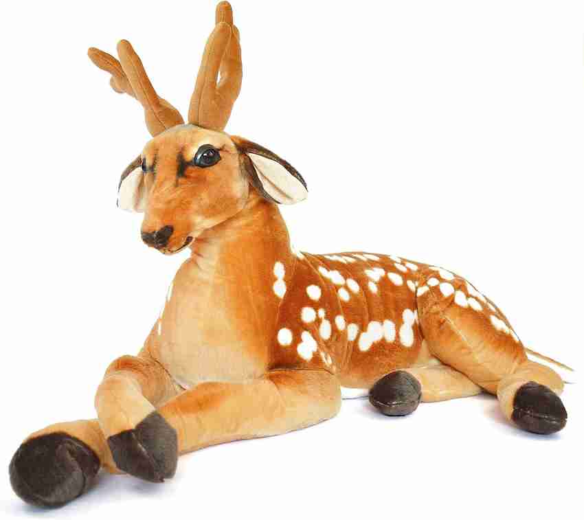 Large stuffed animal deer best sale