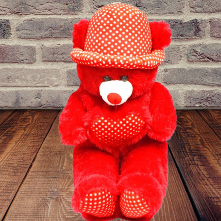 Teddy bear with store cap 5 feet