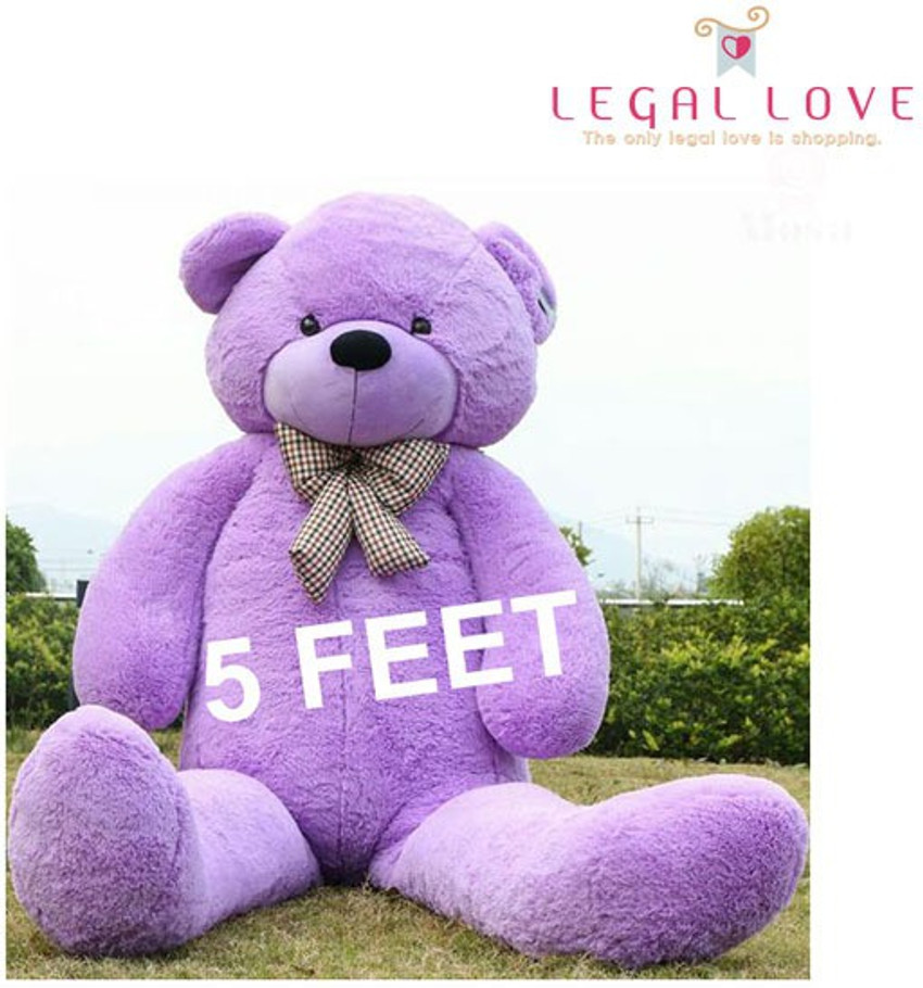 Soft teddy bear 5 feet cheap