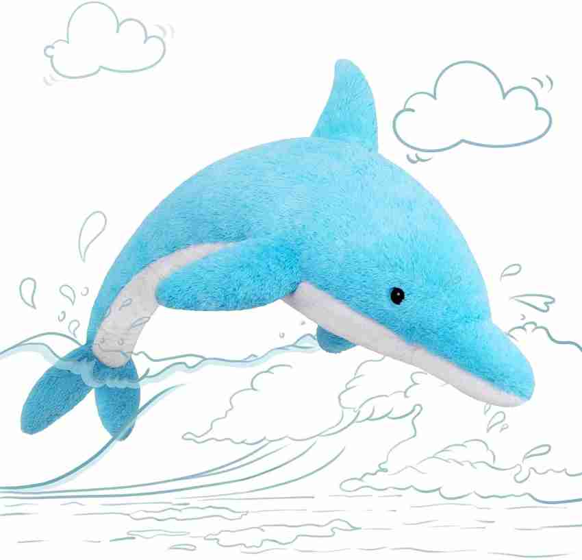 Foxy Super Soft Big Dolphin Toy For New