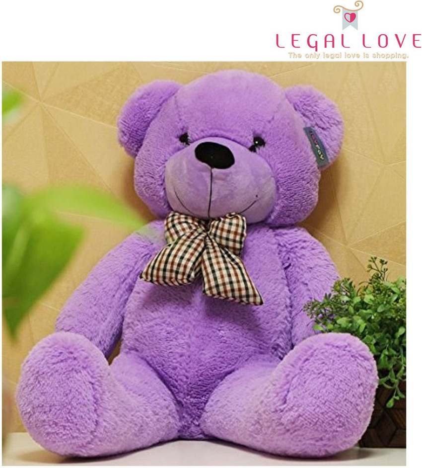 LEGAL LOVE Teddy Bears for Kids Cute Teddy Bear for Girls Sweet Teddy Bear 7 Feet Purple 84 inch Teddy Bears for Kids Cute Teddy Bear for Girls Sweet Teddy
