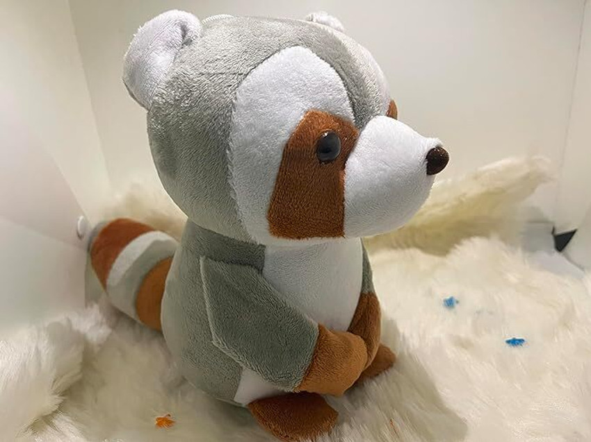Fusked Raccoon Toy Rocket Racoon Soft Toy Plush Animal Stuffed Toys for Kids Huggable 18 mm Raccoon Toy Rocket Racoon Soft Toy Plush Animal Stuffed Toys for Kids Huggable