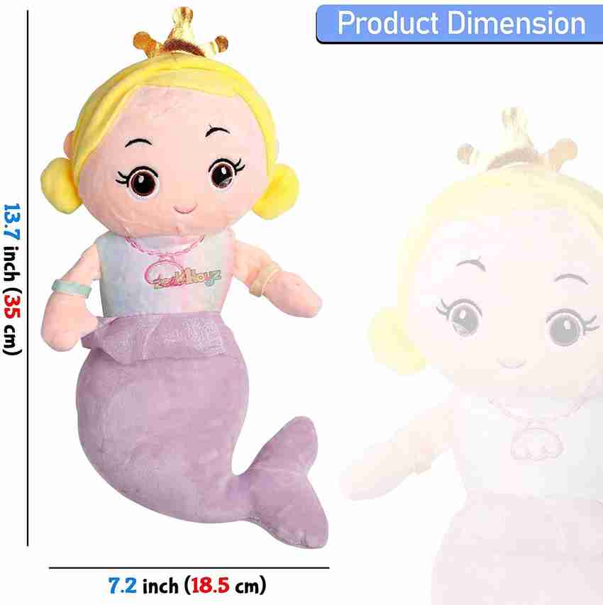 D s PARADISE Mermaid doll Super Soft Stuffed Plush toy 35cm for