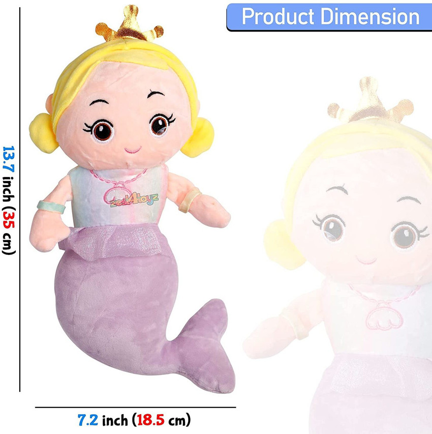 D s PARADISE Mermaid doll Super Soft Stuffed Plush toy 35cm for