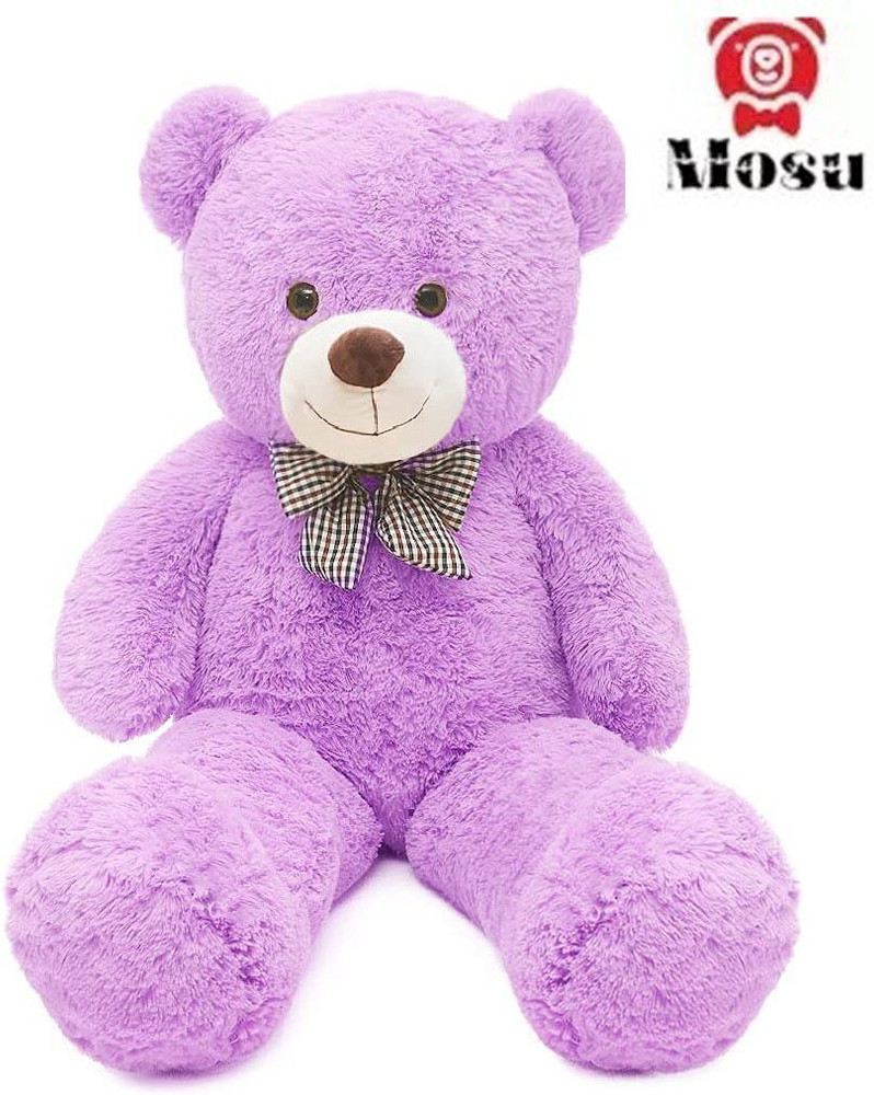 Purple stuffed sales bear