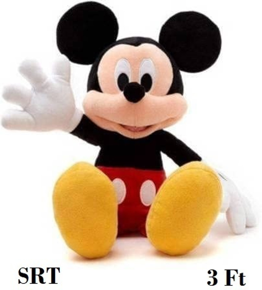 SRT 3ft Disney Mickey Mouse Cartoon Teddy Bear Soft Toy for Kids 91 cm 3ft Disney Mickey Mouse Cartoon Teddy Bear Soft Toy for Kids Buy Mickey Mouse toys